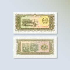 Laos 10 Kip, 1979, B503b, P27b, UNC