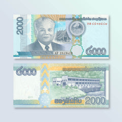 Laos 2,000 Kip, 2011, B517a, P41a, UNC
