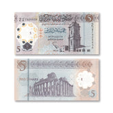 Libya 5 Dinars, 2021 Commemorative, B551a, UNC