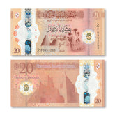 Libya 20 Dinars, 2025, B552a, UNC