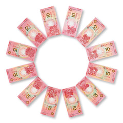 Macau Full Set: 10 Patacas, Commemorative, 2012–2023, Chinese Zodiac, UNC
