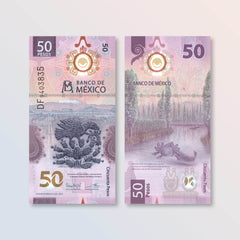 Mexico 50 Pesos, 2023, B714e, IBNS Banknote of the Year 2021