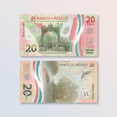 Mexico 20 Pesos, 2022 Commemorative, B721g, UNC