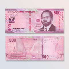 Mozambique 500 Meticais, 2024, B244a, UNC