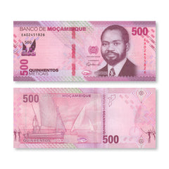 Mozambique 500 Meticais, 2024, B244a, UNC