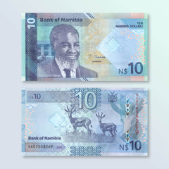Namibia 10 Dollars, New 2025 Series, B220a, UNC