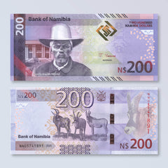 Namibia 200 Dollars, New 2025 Series, B224a, UNC