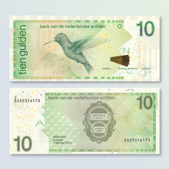 Netherlands Antilles 10 Gulden, 2014, B225g, P28g, UNC
