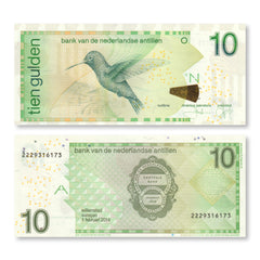 Netherlands Antilles 10 Gulden, 2014, B225g, P28g, UNC