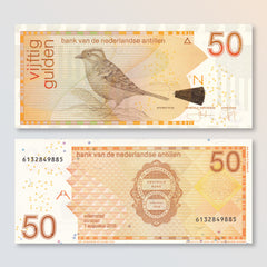 Netherlands Antilles 50 Gulden, 2016, B227h, P30h, UNC - Robert's World Money - World Banknotes