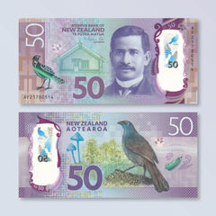New Zealand 50 Dollars, 2021, B140c, P194, UNC