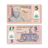 Nigeria 5 Naira, 2011, B234d, P38c, UNC