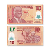 Nigeria 10 Naira, 2017, B235l, P39h, UNC