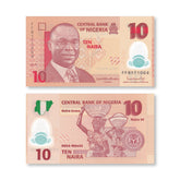 Nigeria 10 Naira, 2019, B235o, P39, UNC