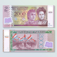 Paraguay 2000 Guaranis, 2023, B846e, P228, UNC