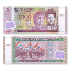 Paraguay 2000 Guaranis, 2023, B846e, P228, UNC