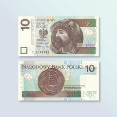 Poland 10 Zlotych, 2016 (2017), B859b, P183b, UNC