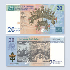 Poland 20 Zlotych, 2017, Commemorative, BNP821a, P191a, UNC (in folder)
