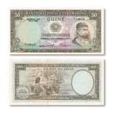 Portuguese Guinea 50 Escudos, 1971, B145c, P44a, UNC