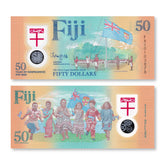 Fiji 50 Dollars, 2020, B532a, UNC - Robert's World Money - World Banknotes