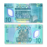 Samoa 10 Tālā, 2024, Polymer, B124a, UNC