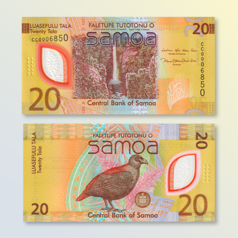 Samoa 20 Tālā, 2024, B125a, UNC