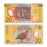 Samoa 20 Tālā, 2024, Polymer, B125a, UNC