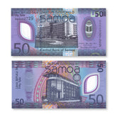 Samoa 50 Tālā, 2025, Polymer, B130a, UNC