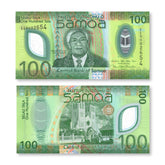 Samoa 100 Tālā, 2025, Polymer, B131a, UNC