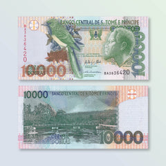 São Tomé & Príncipe 10000 Dobras, 2013, B304d, P66d, UNC - Robert's World Money - World Banknotes