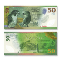 São Tomé & Príncipe 50 Dobras, 2025 (2026), 50th Independence, B317a, UNC