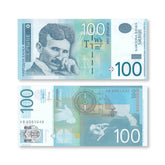 Serbia 100 Dinars, 2013, B417b, P57b, UNC