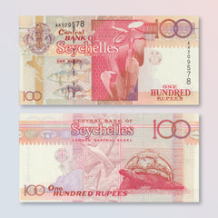Seychelles 100 Rupees, 1998, B412a, P39, UNC