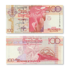 Seychelles 100 Rupees, 1998, B412a, P39, UNC