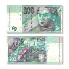 Slovakia 200 Koruna, 2006, B410c, P45, UNC