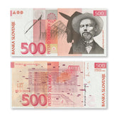 Slovenia 500 Tolarjev, 1992, B306a, P16a, UNC