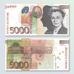 Slovenia 5000 Tolarjev, 2004, B312b, P33b, UNC