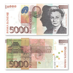 Slovenia 5000 Tolarjev, 2004, B312b, P33b, UNC