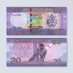 Solomon Islands 20 Dollars, 2017, B223a, P34