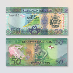 Solomon Islands 50 Dollars, 2023, B228a, UNC