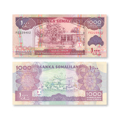 Somaliland 1,000 Shillings, 2014, B123c, P20c, UNC