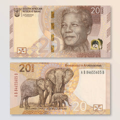South Africa 20 Rand, 2023, B778a, UNC - Robert's World Money - World Banknotes