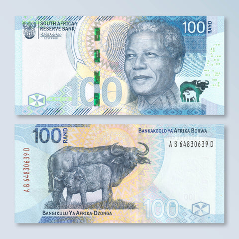 South Africa 100 Rand, 2023, B780a, UNC - Robert's World Money - World Banknotes