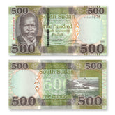 South Sudan 500 Pounds, 2020, B116b, P16, UNC