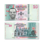 Swaziland 10 Emalangeni, 2015 (2017), B236a, P41, UNC