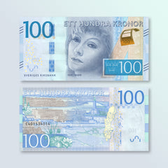 Sweden 100 Kronor, 2016, P71c, UNC