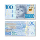 Sweden 100 Kronor, 2016, P71c, UNC