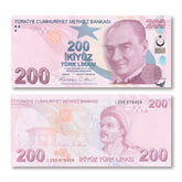 Türkiye 200 Lira, 2009 (2024), B305g, P227, UNC