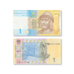 Ukraine 1 Hryvnia, 2014, B844c, P116Ac, UNC