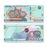 Uzbekistan 200000 Som, 2022, B223a, UNC